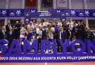 AXA Sigorta Erkekler Kupa Voley’in Şampiyonu Halkbank…